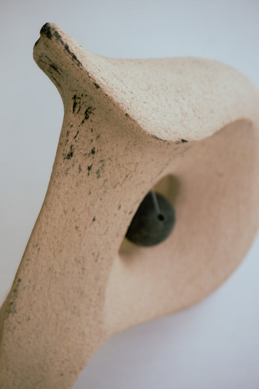 Dünya Delik - Handmade Abstract Ceramic Sculpture