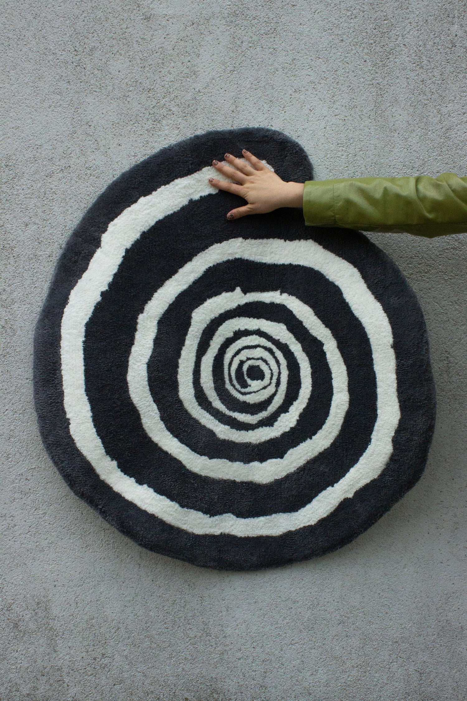 Spiral Design Carpet - gam collective